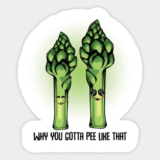 Vegetable Asparagus Sticker